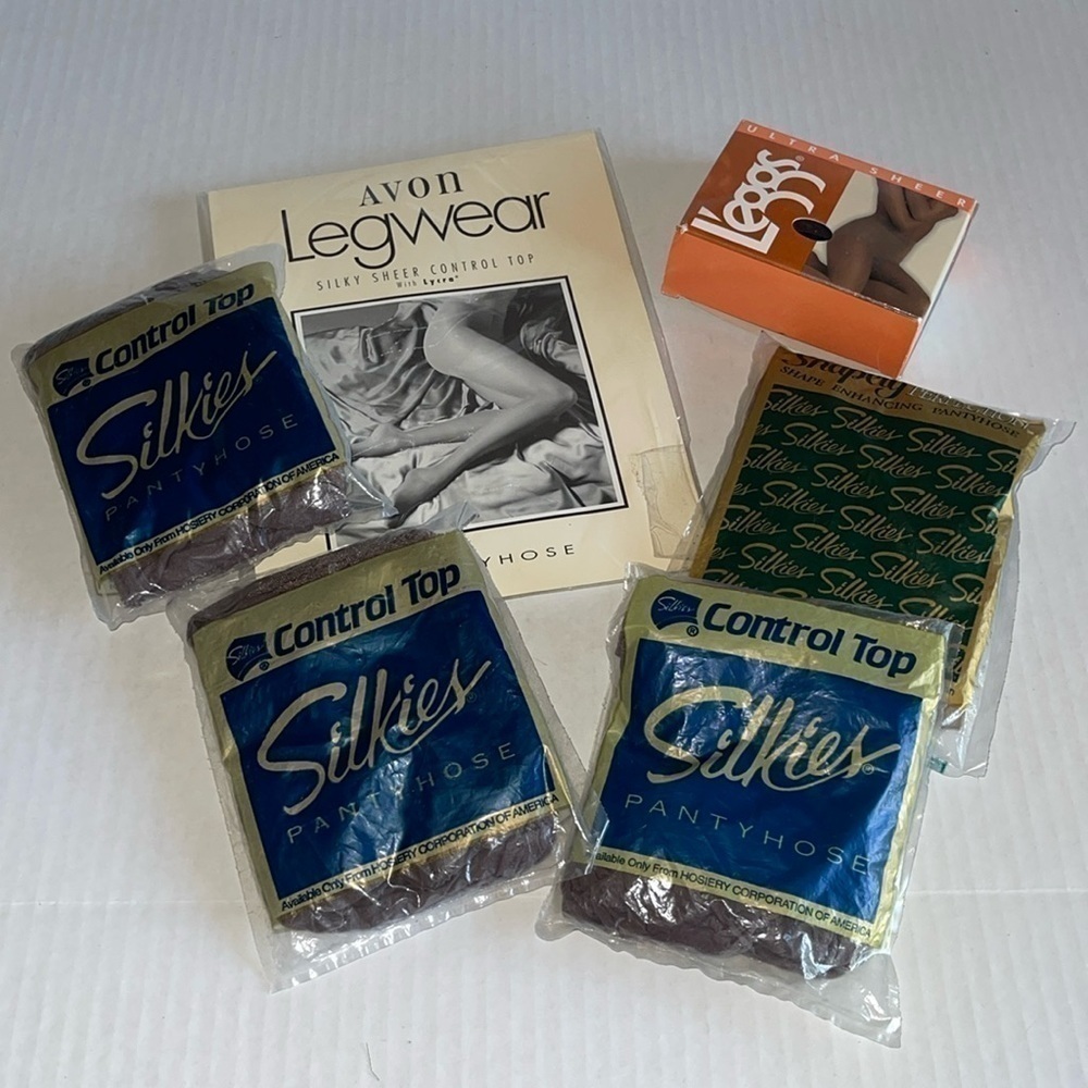NWT Silkies, L’eggs And Avon Pantyhose Bundle
